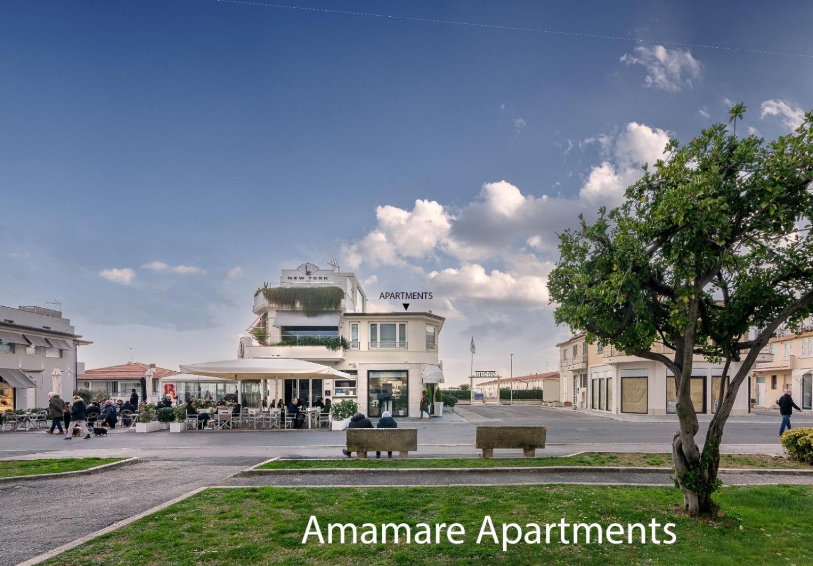 Amamare Apartments Виареджо Экстерьер фото